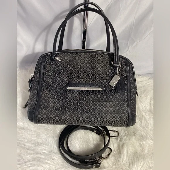 Coach Madison Georgie #30406 Signature Convertible Satchel Crossbody Bag - Picture 12 of 12